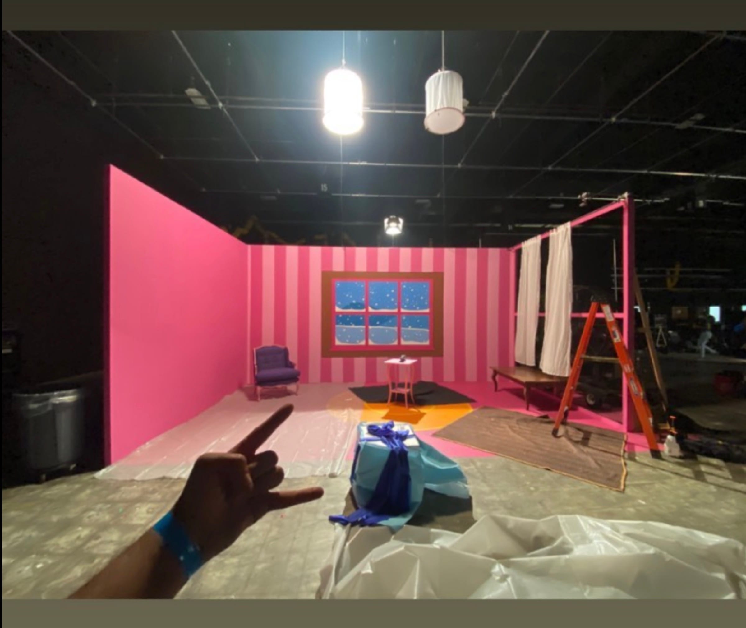 A room taking shape
