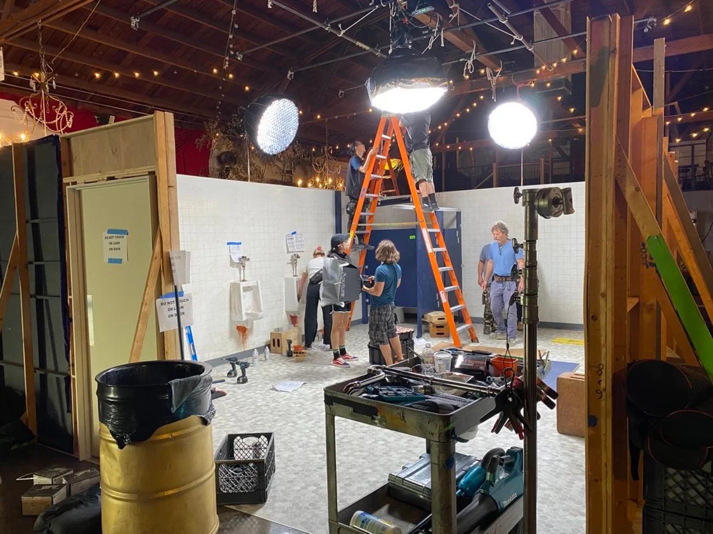 Construction, lighting, and final adjustments